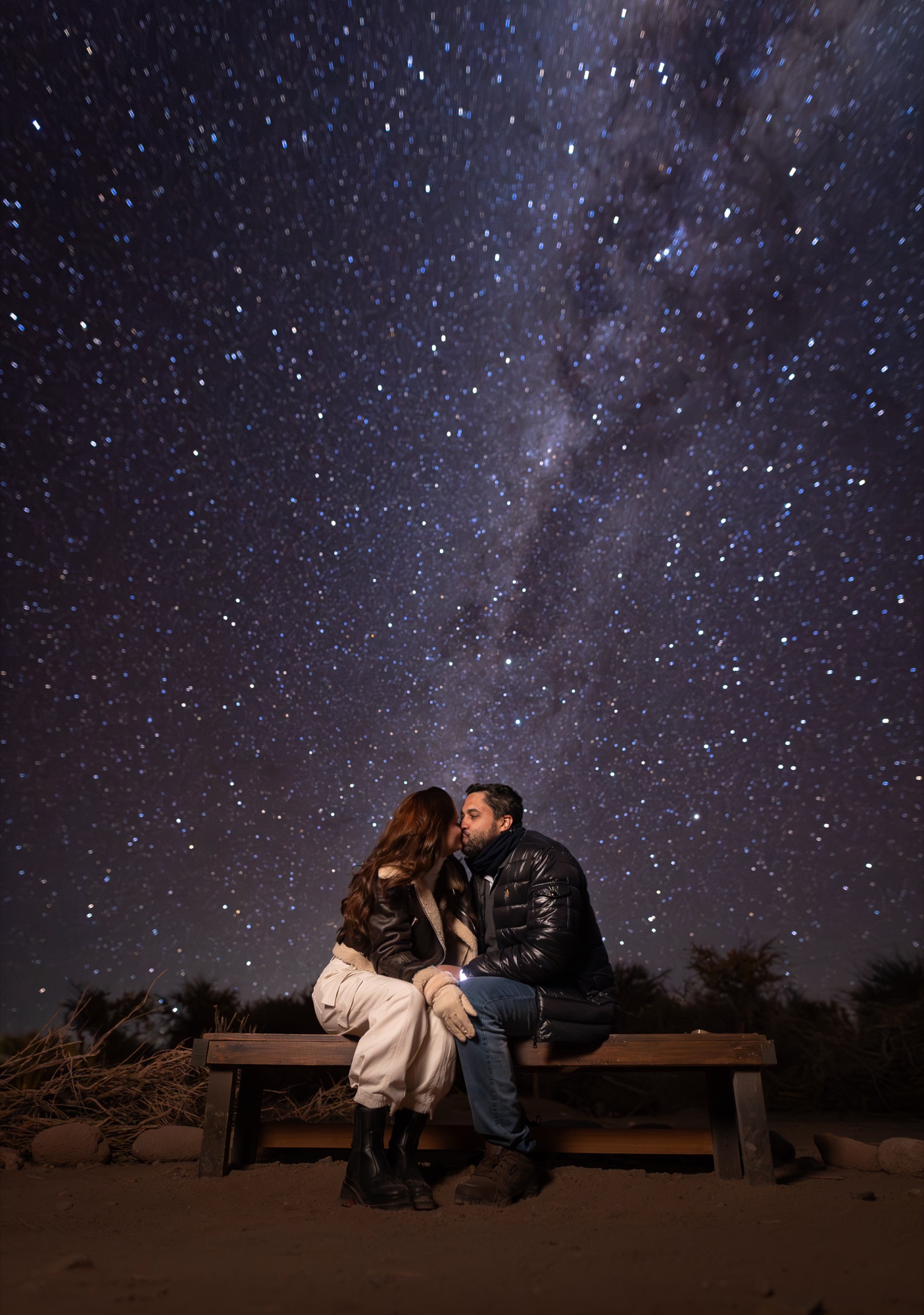 Um beijo sob a Via Láctea